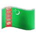 🇹🇲 flag: Turkmenistan display on Samsung